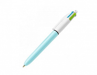Bolígrafo Bic 4 colores pastel