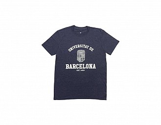 Camiseta Barcelona Gris Claro S