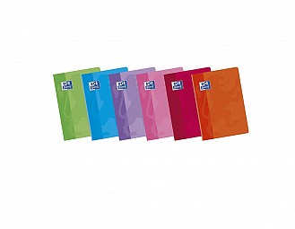 Cuaderno Enri cuadros 5 colores A4