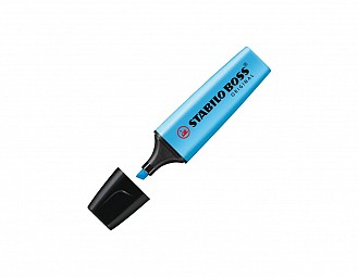 Marcador Fluorescente Stabilo Boss Original Azul