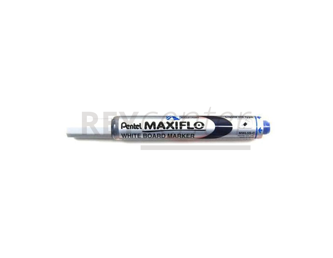 Rotulador pizarra pentel maxiflo, trazo 2mm.