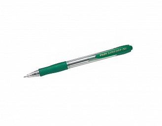 Bolígrafo uni ball 157 verde claro